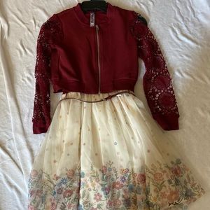 Girl dress size 12 by Beauties.